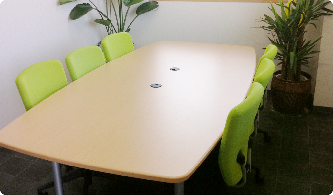 配送スタッフの設置風景