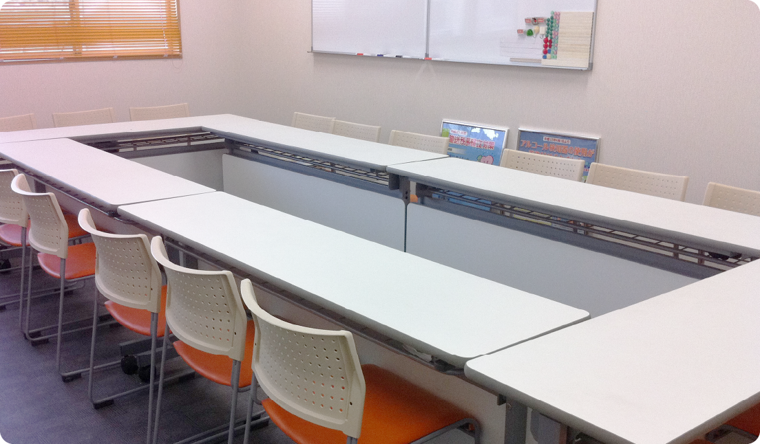 配送スタッフの設置風景